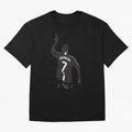 Cristiano Ronaldo 1 Oversized T-Shirt Create FIFA World Cup 2026 USA Canada Mexico Spirit, Celebrating England, Mbappe and Neymar, Fan Favorite Moments, National Team Passion, Big Match Drama and Soccer History; Created for Match Day Parties,