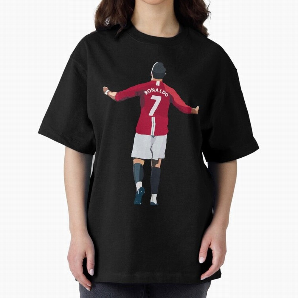 Legend Cristiano Ronaldo Oversized T-Shirt Make Memories around FIFA World Cup 2026 USA Canada Mexico Spirit, Filled with France, Mbappe and Neymar, Football Festival Excitement, Trophy Ambitions, Country Rivalries and Star Player Buzz; Created for