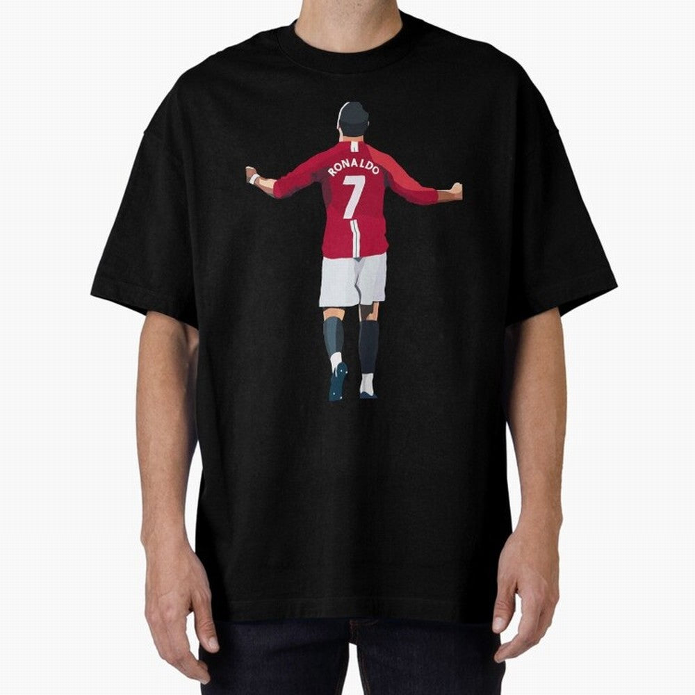 Legend Cristiano Ronaldo Oversized T-Shirt Make Memories around FIFA World Cup 2026 USA Canada Mexico Spirit, Filled with France, Mbappe and Neymar, Football Festival Excitement, Trophy Ambitions, Country Rivalries and Star Player Buzz; Created for