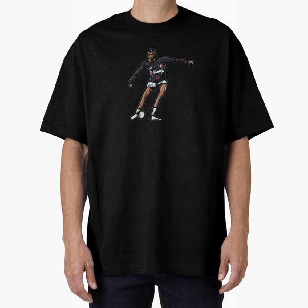 Ronaldo 900 goals design. Oversized T-Shirt Join the Global Buzz around Match Day Hype around FIFA World Cup 2026, Messi, Neymar and Mbappe, Portugal, Supporter Pride, Iconic Celebrations, Legendary Names and Global Match Day Energy; Perfect for