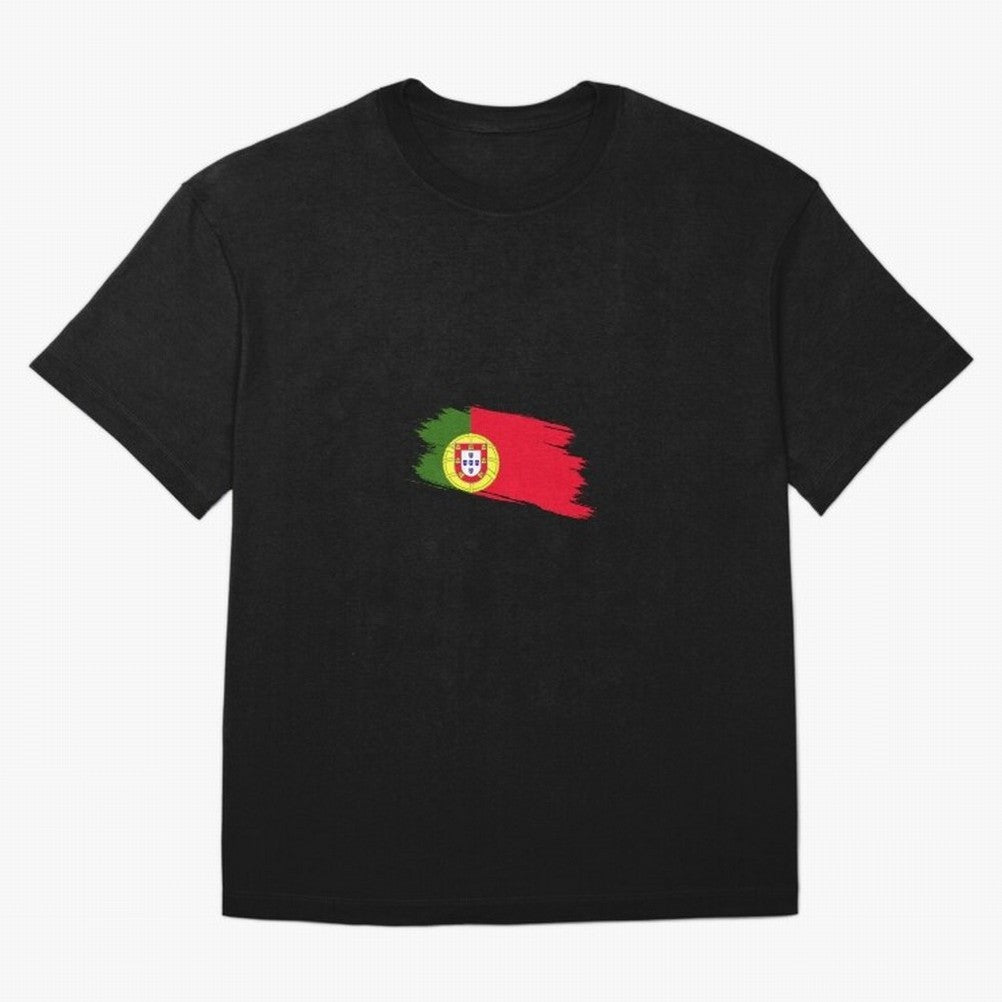 Portugal Oversized T-Shirt Show Fan Pride Across Match Day Hype around FIFA World Cup 2026 USA Canada Mexico, Messi and Cristiano Ronaldo, Spain and Netherlands, Sports Nostalgia, International Competition, Famous Players and Unforgettable