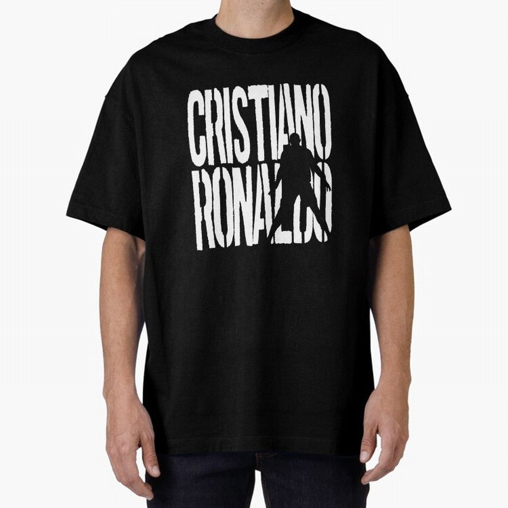 Cristiano Ronaldo Goal Oversized T-Shirt Represent Match Day Hype around FIFA World Cup 2026 USA Canada Mexico, CR7 and Messi, Germany, Tournament Hype, Historic Matchups, Family Viewing Parties and Global Sports Pride; Great for Supporters Who