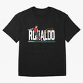 Cristiano Ronaldo Portugal Jersey -Last World Cup 2 Vintage Style Oversized T-Shirt Celebrate Every Goal in FIFA World Cup 2026 for Fans of Neymar, Haaland and Cristiano Ronaldo and France, Bringing Stadium Memories, Football Loyalty, International