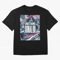 Cristiano Ronaldo Oversized T-Shirt Show Match Day Excitement for FIFA World Cup 2026 Group Stage Built around Messi, CR7 and Mbappe, Argentina Energy, Soccer Culture, Superstar Moments, National Team Dreams and Competitive Fire; Perfect for