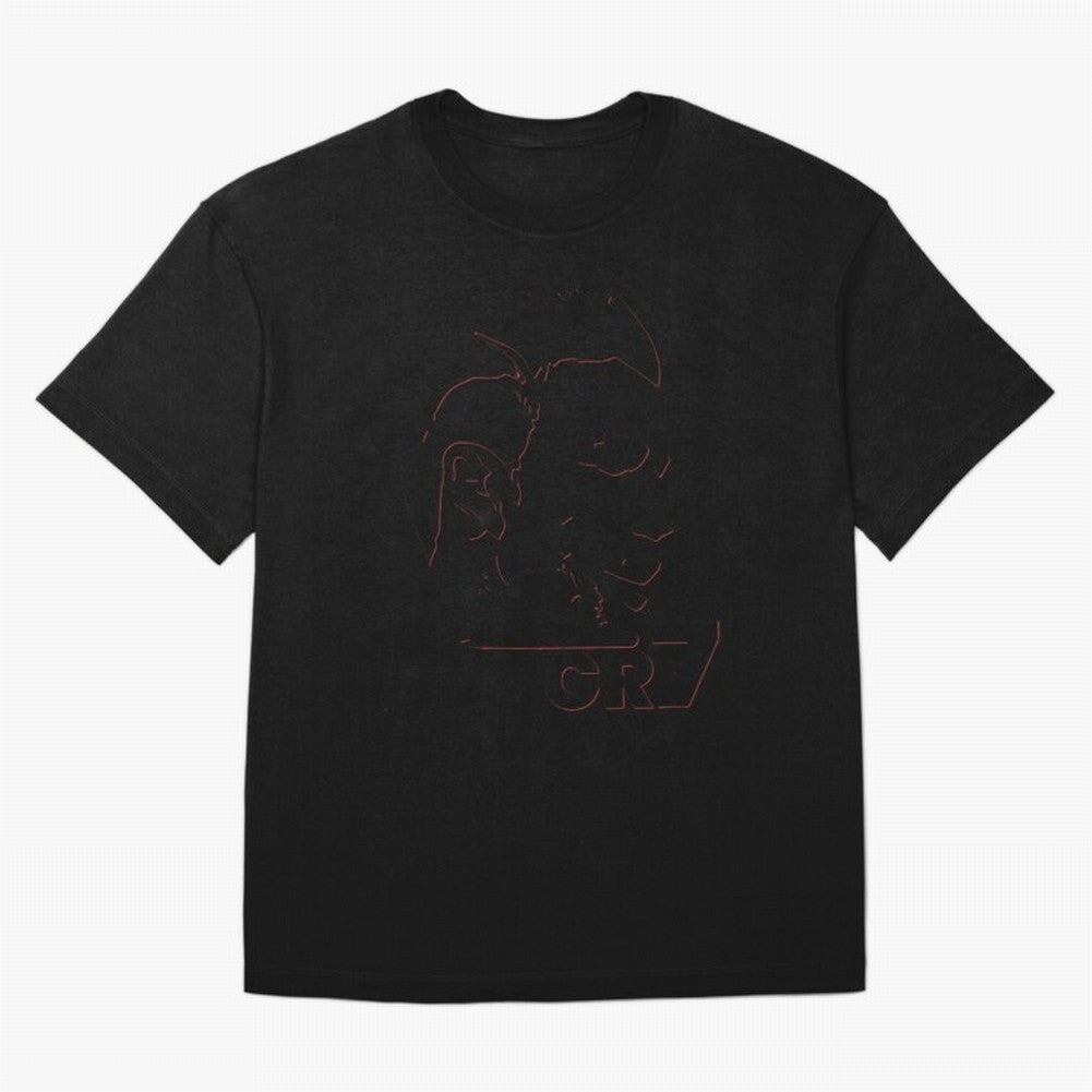 CR7 cristiano ronaldo logo Oversized T-Shirt Show Championship Spirit for FIFA World Cup 2026 for Fans of Messi, CR7 and Mbappe and Brazil, Bringing Sports Nostalgia, International Competition, Famous Players and Unforgettable Victories; Perfect