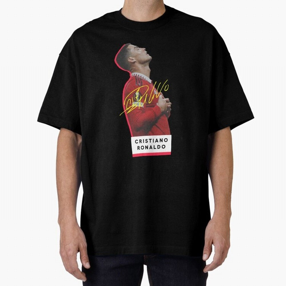 New Celebration Ronaldo Oversized T-Shirt Bring a Champion Mindset to FIFA World Cup 2026 Group Stage Spirit, Filled with England and Germany, Messi, Champion Mindset, Group Stage Buzz, Knockout Tension and Passionate Fan Culture; Made for Die Hard