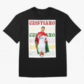 Cristiano Ronaldo designs Oversized T-Shirt Get Ready for the FIFA World Cup 2026 USA Canada Mexico Journey through Neymar Highlights, Argentina Pride, Supporter Pride, Iconic Celebrations, Legendary Names and Global Match Day Energy; Created for