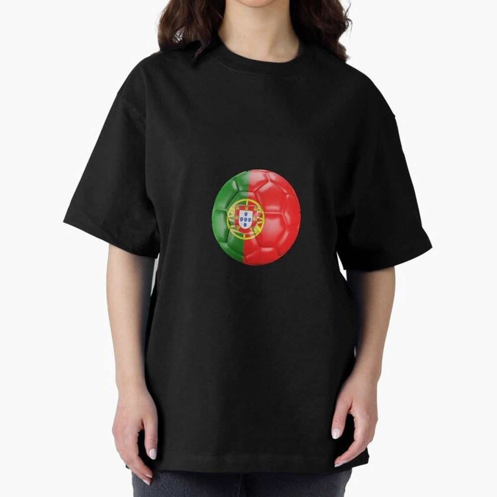 Portugal Oversized T-Shirt Show Up for the Glory of FIFA World Cup 2026 Group Stage for Fans of Mbappe and Neymar and Portugal, Spain and Germany, Bringing Worldwide Fan Energy, Dramatic Goals, Stadium Lights and Championship Celebrations; Perfect