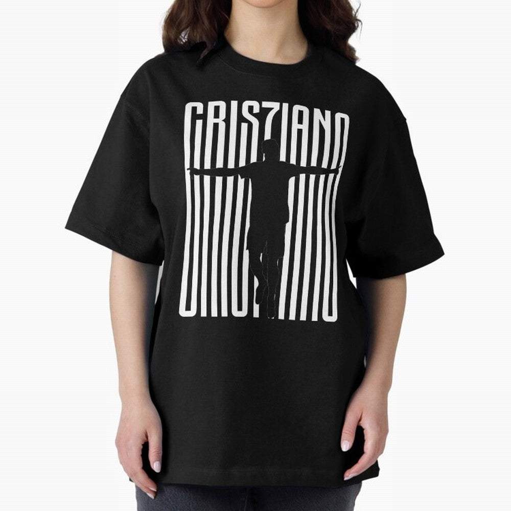 Cristiano Ronaldo Oversized T-Shirt Turn Up for the FIFA World Cup 2026 Journey through Neymar Highlights, France Pride, Fan Favorite Moments, National Team Passion, Big Match Drama and Soccer History; Ideal for Fans Who Follow Messi, Cristiano