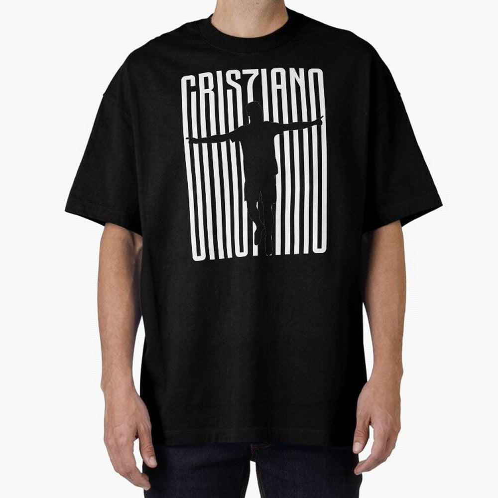Cristiano Ronaldo Oversized T-Shirt Turn Up for the FIFA World Cup 2026 Journey through Neymar Highlights, France Pride, Fan Favorite Moments, National Team Passion, Big Match Drama and Soccer History; Ideal for Fans Who Follow Messi, Cristiano