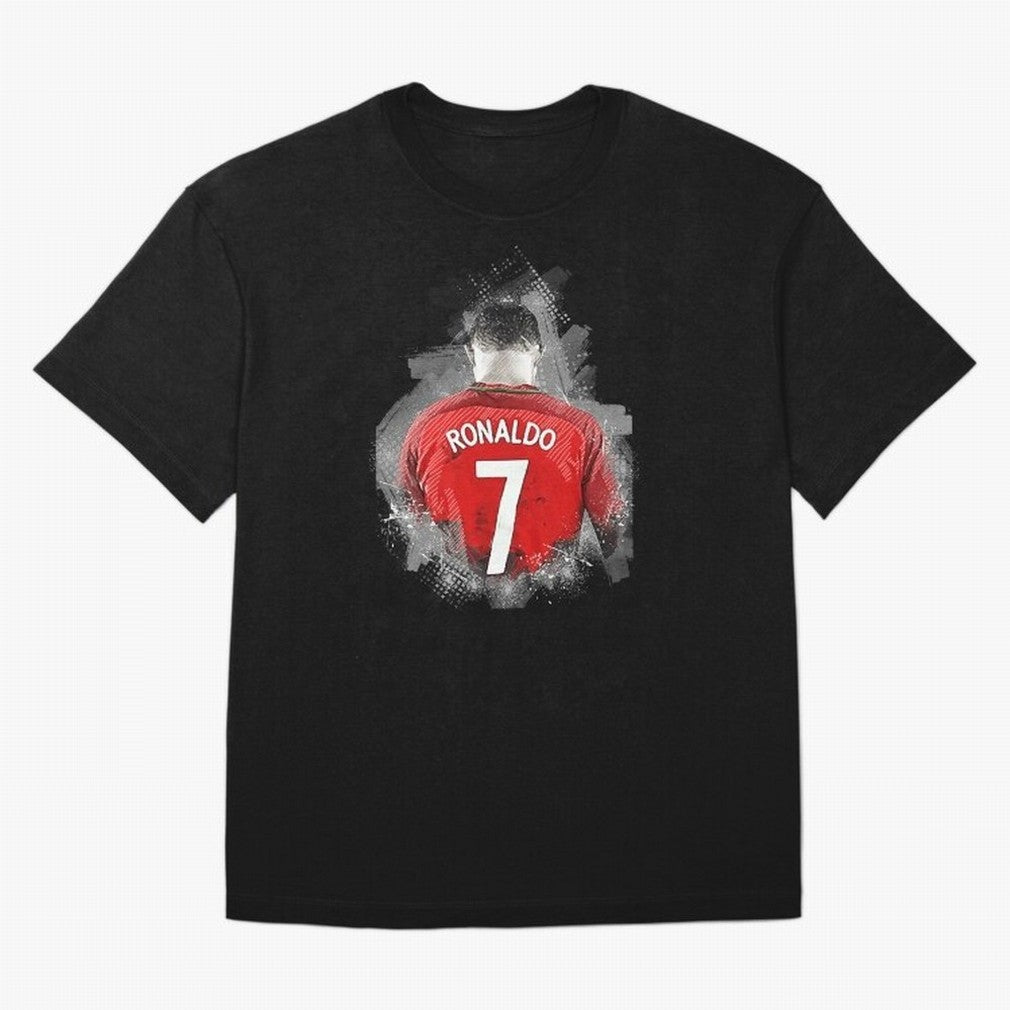 Cristiano Ronaldo Oversized T-Shirt Enjoy FIFA World Cup 2026 Group Stage for Fans of Neymar and Brazil, Portugal and Argentina, Bringing Vintage Soccer Flavor, Modern Football Stars, National Flags and Final Night Emotion; Created for Match Day