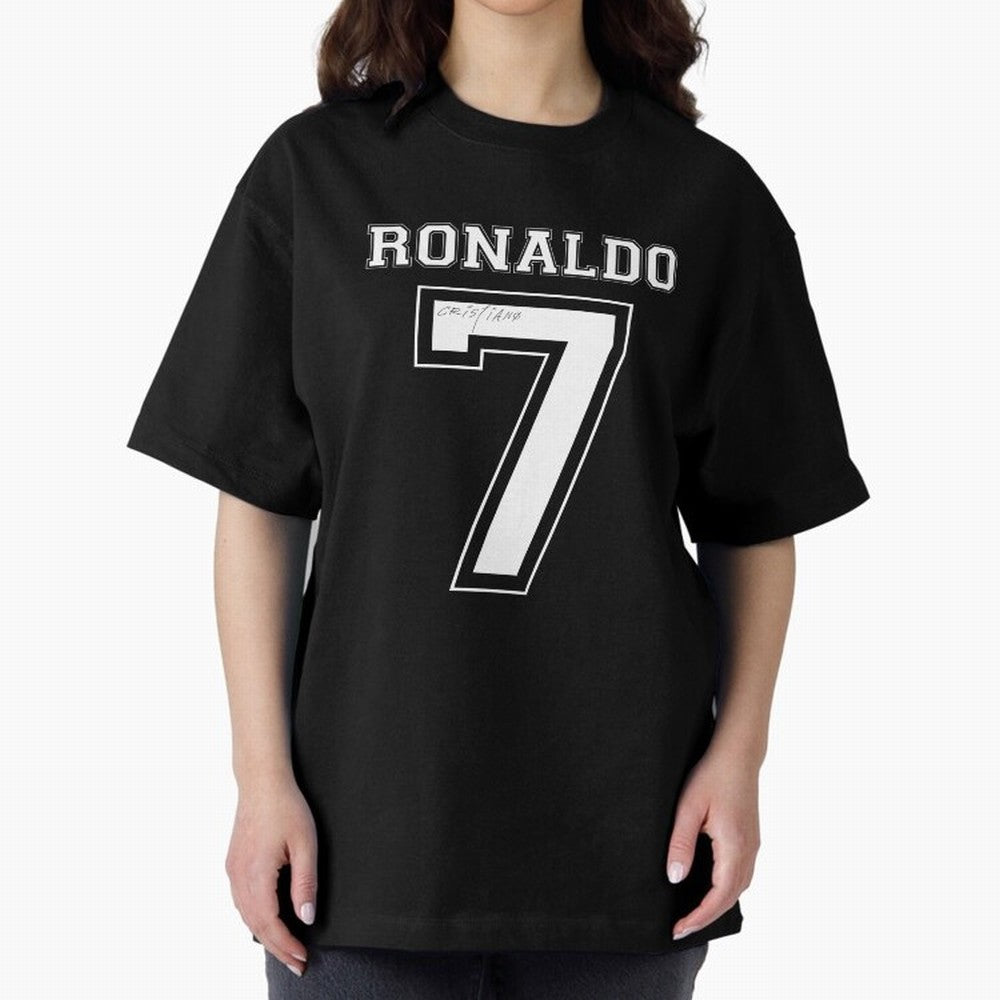 Cristiano Ronaldo Oversized T-Shirt Carry FIFA World Cup 2026 Group Stage for Fans of Neymar, Haaland and Cristiano Ronaldo and England and Germany, Bringing Football Passion, Legendary Performances, Festival Vibes and Supporter Community; Made for