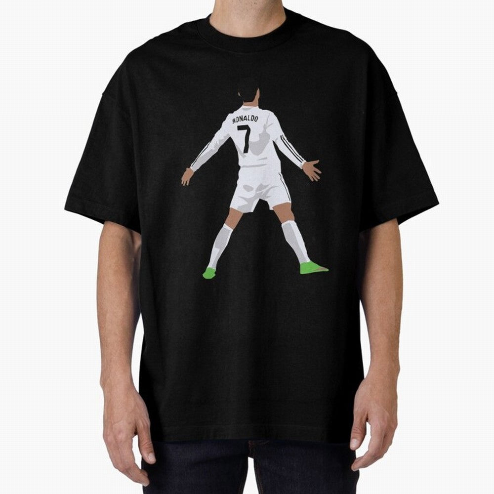 Cristiano Ronaldo Classic T-Shirt Oversized T-Shirt Bring International Match Energy to Global Football Passion for FIFA World Cup 2026 USA Canada Mexico, Inspired by Haaland, Brazil, Football Festival Excitement, Trophy Ambitions, Country