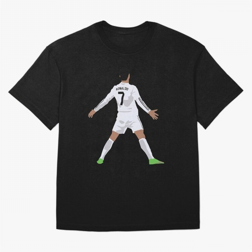 Cristiano Ronaldo Classic T-Shirt Oversized T-Shirt Bring International Match Energy to Global Football Passion for FIFA World Cup 2026 USA Canada Mexico, Inspired by Haaland, Brazil, Football Festival Excitement, Trophy Ambitions, Country