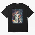 Wallpaper Cristiano Ronaldo Oversized T-Shirt Live the Energy of Match Day Hype around FIFA World Cup 2026, Cristiano Ronaldo, Haaland and CR7, England, Global Supporter Spirit, Legendary Goals, National Colors and Tournament Celebration; Perfect