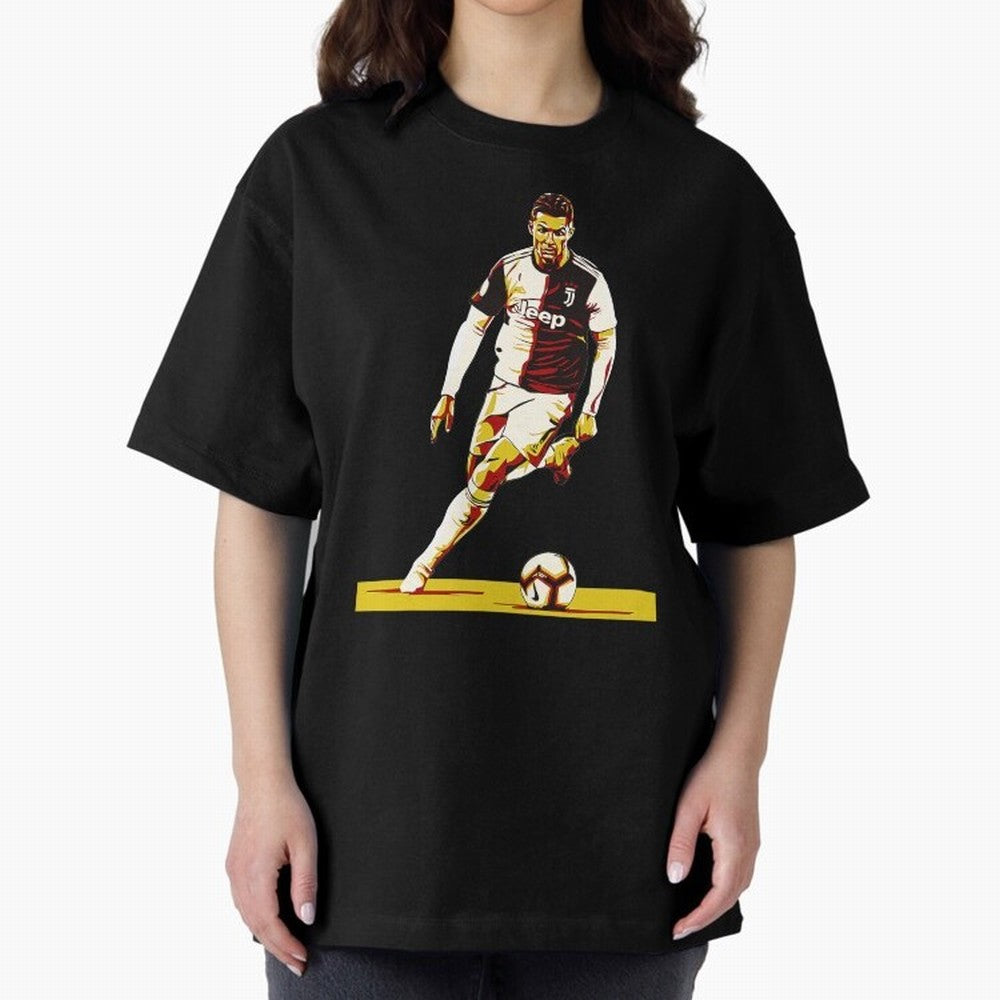 Cristiano Ronaldo Oversized T-Shirt Bring International Match Energy to Global Football Passion for FIFA World Cup 2026 Group Stage, Highlighting Haaland, Argentina and Brazil, Match Day Excitement, Supporter Culture, Golden Goals and Global