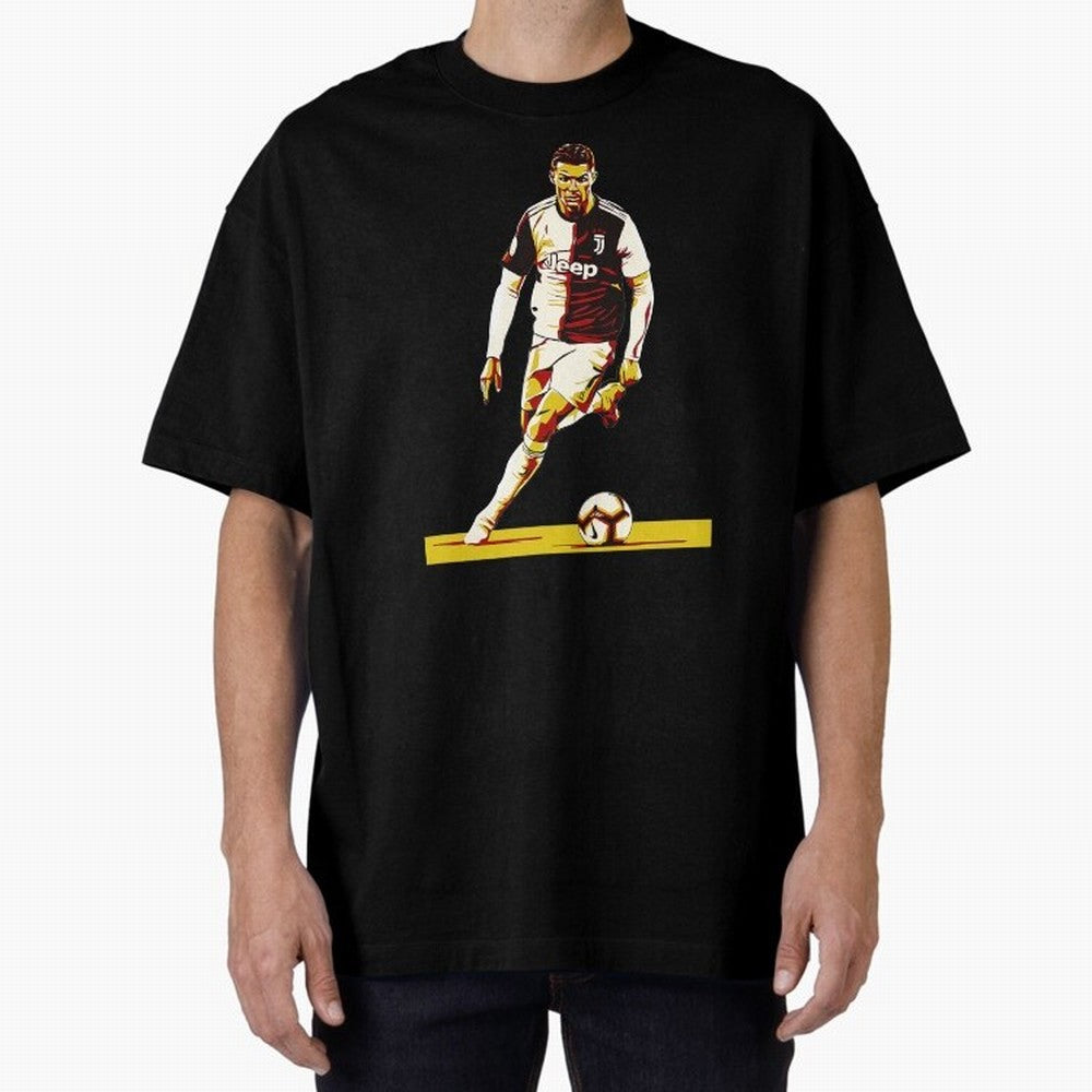 Cristiano Ronaldo Oversized T-Shirt Bring International Match Energy to Global Football Passion for FIFA World Cup 2026 Group Stage, Highlighting Haaland, Argentina and Brazil, Match Day Excitement, Supporter Culture, Golden Goals and Global