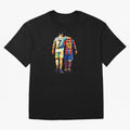 Cristiano Ronaldo And Messi Wpap Art Oversized T-Shirt Honor the Football Icons of FIFA World Cup 2026 for Fans of Neymar, Haaland and Cristiano Ronaldo and Brazil, Portugal and Argentina, Bringing Goal Celebration Energy, Supporter Heritage,