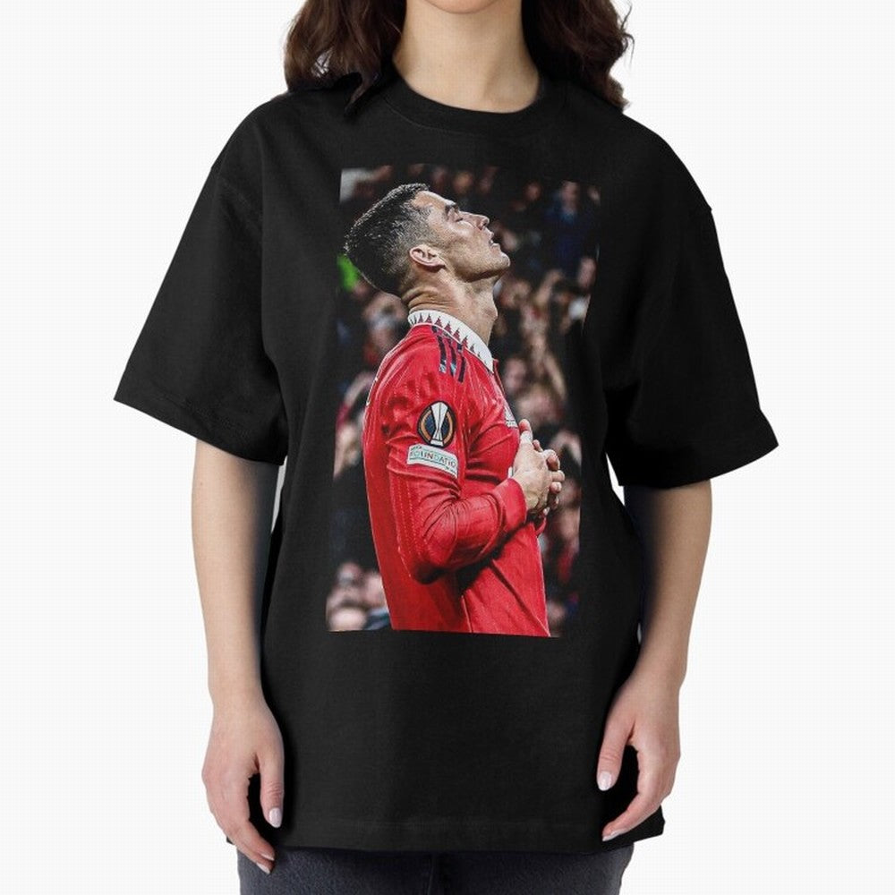 Cristiano Ronaldo CR7 Oversized T-Shirt Celebrate Classic Football Spirit in Global Football Passion for FIFA World Cup 2026 USA Canada Mexico, Driven by Mbappe, France and Portugal, Game Day Rituals, Football Legends, Country Pride and the Road to
