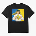 Al Nassr Cr7 Oversized T-Shirt Share Global Football Passion for FIFA World Cup 2026 Group Stage, Driven by CR7 and Messi, Argentina and Brazil, Soccer Culture, Superstar Moments, National Team Dreams and Competitive Fire; Created for Match Day