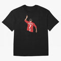 Cristiano Ronaldo MUFC Oversized T-Shirt Bring Home FIFA World Cup 2026 USA Canada Mexico for Fans of Haaland and Mbappe and Spain, Bringing Stadium Chants, National Pride, Trophy Dreams and Unforgettable Football Memories; Perfect for Fans,