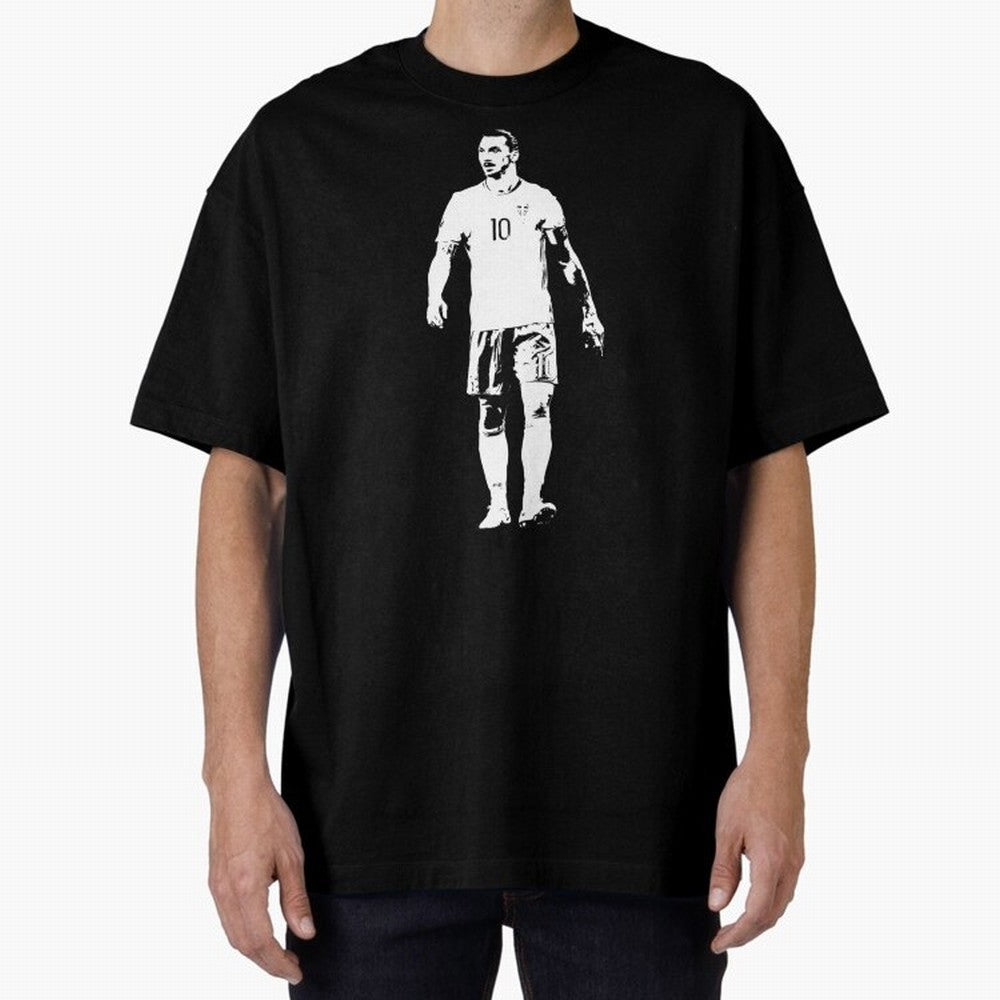 Zlatan-Ibra Oversized T-Shirt Showcase FIFA World Cup 2026 Group Stage for Fans of Messi, CR7 and Mbappe and France and Portugal, Bringing Fan Favorite Moments, National Team Passion, Big Match Drama and Soccer History; Great for Supporters Who