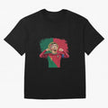 Cristiano Ronaldo CR7 T-shirt Design Oversized T-Shirt Bring International Match Energy to Global Football Passion for FIFA World Cup 2026, Celebrating Neymar, Haaland and Cristiano Ronaldo, Netherlands, Supporter Pride, Iconic Celebrations,
