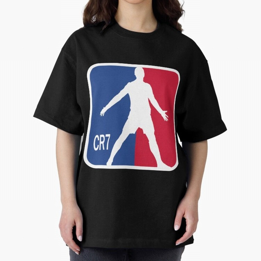 Cristiano Ronaldo 1 Oversized T-Shirt Remember FIFA World Cup 2026 Spirit, Filled with England and Germany, Messi, Championship Spirit, Famous Goals, Roaring Crowds and International Football Unity; Made for Collectors Who Enjoy Iconic Players,