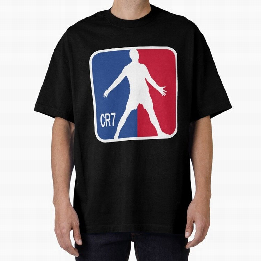 Cristiano Ronaldo 1 Oversized T-Shirt Remember FIFA World Cup 2026 Spirit, Filled with England and Germany, Messi, Championship Spirit, Famous Goals, Roaring Crowds and International Football Unity; Made for Collectors Who Enjoy Iconic Players,