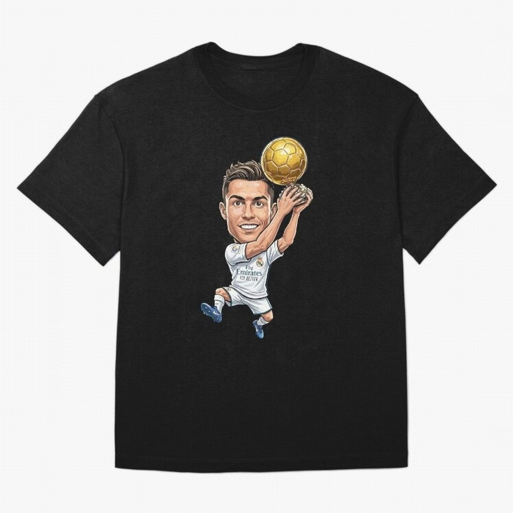 Cristiano Ronaldo Oversized T-Shirt Join Supporters Worldwide for FIFA World Cup 2026 Centered on Mbappe, France Energy, Stadium Memories, Football Loyalty, International Chants and Championship Tradition; Perfect for Supporters Who Want Bold