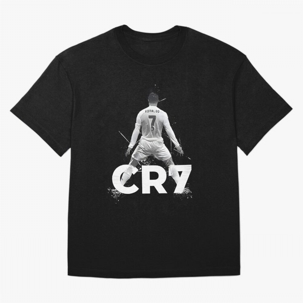 Cr7 Oversized T-Shirt Celebrate the Magic of the FIFA World Cup 2026 Journey through Cristiano Ronaldo Highlights, England and Germany Pride, Retro Football Energy, Iconic Rivalries, Trophy Chase Drama and Stadium Atmosphere; Ideal for Football