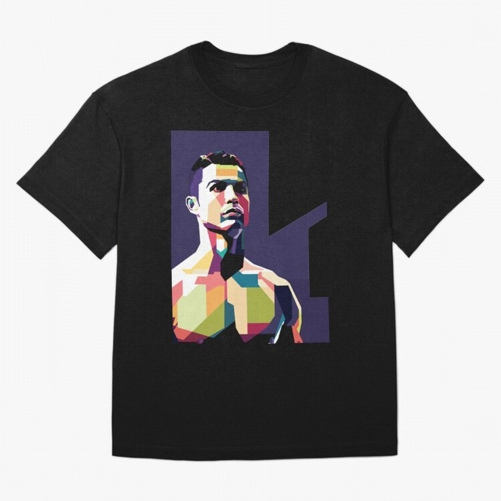 Ronaldo Cristiano Ronaldo Oversized T-Shirt Bring International Match Energy to FIFA World Cup 2026 USA Canada Mexico for Fans of Cristiano Ronaldo, Haaland and CR7 and Spain, Bringing Football History, Final Match Energy, Crowd Noise and Once in a