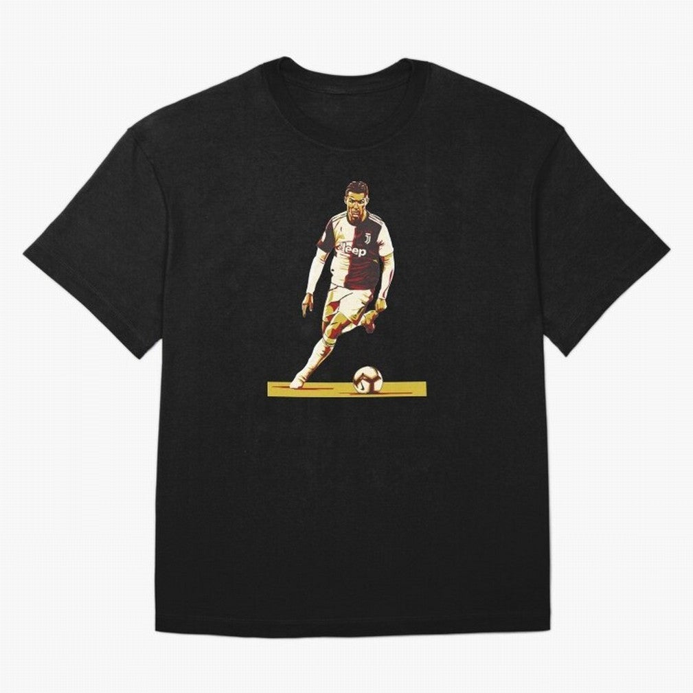 Ronaldo Oversized T-Shirt Capture Stadium Memories from FIFA World Cup 2026 for Fans of Haaland and Germany, Bringing Championship Spirit, Famous Goals, Roaring Crowds and International Football Unity; Ideal for Football Dads, Football Moms,