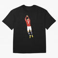 Cristiano Ronaldo Oversized T-Shirt Show Championship Spirit for Global Football Passion for FIFA World Cup 2026, Highlighting CR7, Germany, Football History, Final Match Energy, Crowd Noise and Once in a Lifetime Moments; Created for Match Day