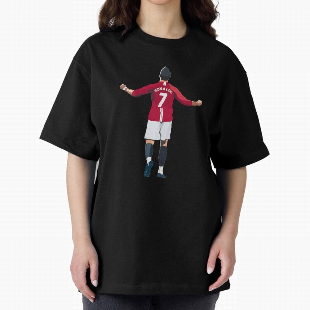 Legend Cristiano Ronaldo Oversized T-Shirt Feel Global Football Passion for FIFA World Cup 2026, Connected to Neymar, Haaland and Cristiano Ronaldo, England, Game Day Rituals, Football Legends, Country Pride and the Road to the Final; Ideal for