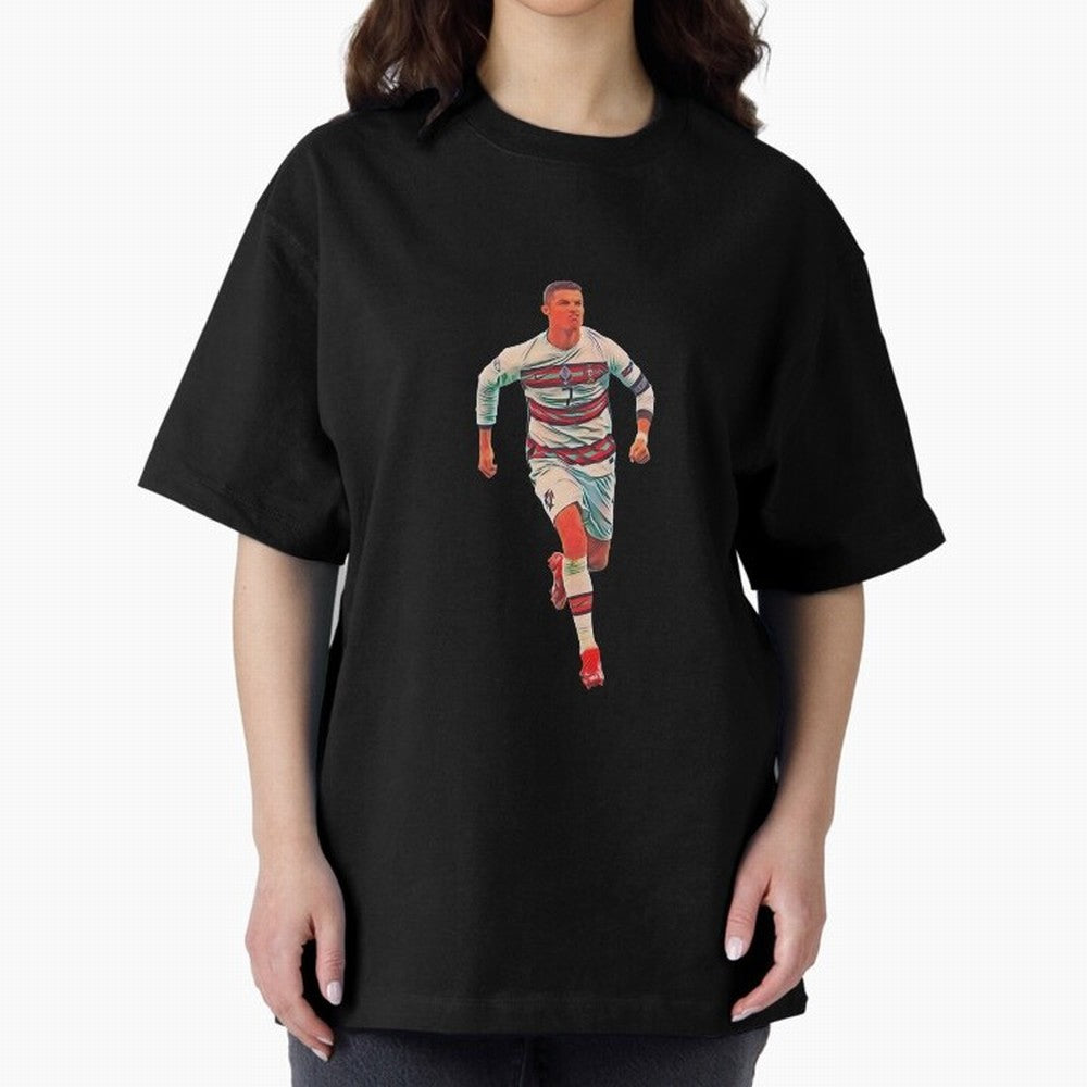a gread celebration from the goat Oversized T-Shirt Back the Journey through FIFA World Cup 2026 USA Canada Mexico for Fans of Neymar, Haaland and Cristiano Ronaldo and Argentina and Brazil, Bringing Football Festival Excitement, Trophy Ambitions,