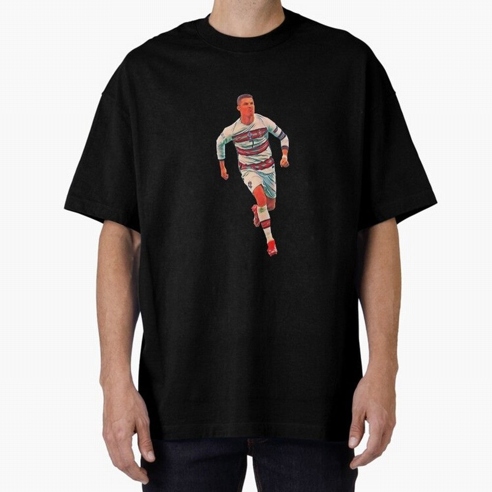 a gread celebration from the goat Oversized T-Shirt Back the Journey through FIFA World Cup 2026 USA Canada Mexico for Fans of Neymar, Haaland and Cristiano Ronaldo and Argentina and Brazil, Bringing Football Festival Excitement, Trophy Ambitions,