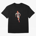 a gread celebration from the goat Oversized T-Shirt Back the Journey through FIFA World Cup 2026 USA Canada Mexico for Fans of Neymar, Haaland and Cristiano Ronaldo and Argentina and Brazil, Bringing Football Festival Excitement, Trophy Ambitions,