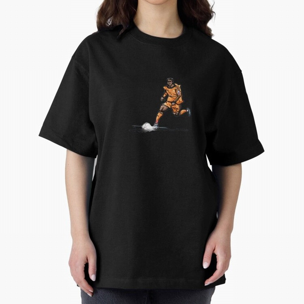 Cristiano Ronaldo Oversized T-Shirt Honor the Football Icons of FIFA World Cup 2026 Group Stage for Fans of CR7 and Messi and Spain, Bringing Global Supporter Spirit, Legendary Goals, National Colors and Tournament Celebration; Ideal for Passionate