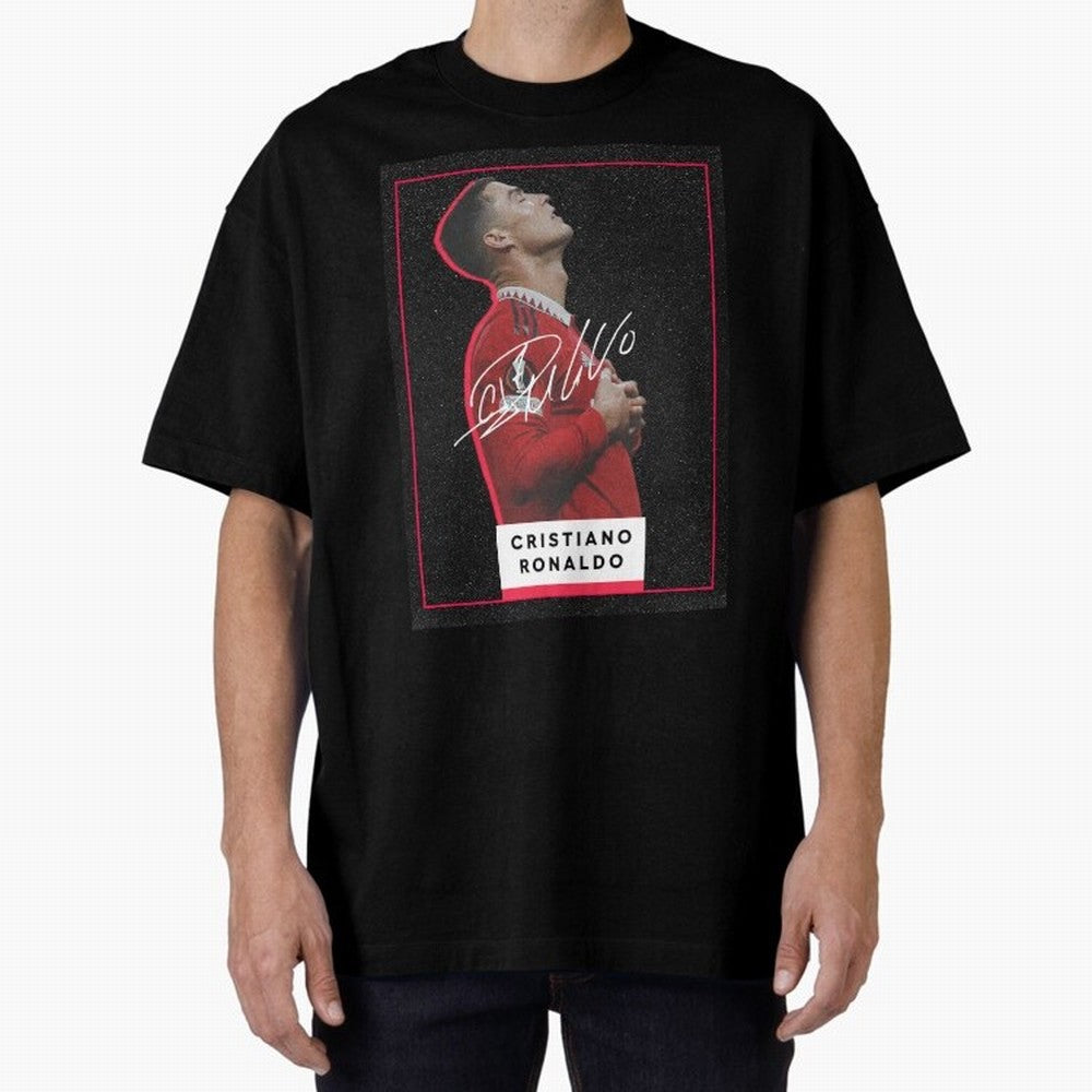 New Celebration Ronaldo Oversized T-Shirt Show Fan Pride Across Global Football Passion for FIFA World Cup 2026 Group Stage, Centered on Mbappe, England and Germany, Goal Celebration Energy, Supporter Heritage, Football Icons and Worldwide