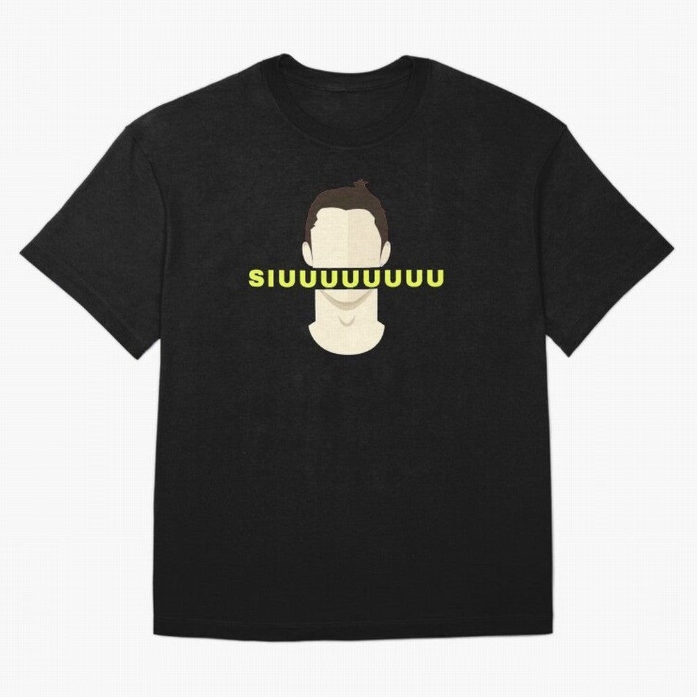 CR7 siuuu funny Oversized T-Shirt Celebrate Golden Goal Energy in FIFA World Cup 2026 for Fans of Haaland and Mbappe and Portugal, Bringing Supporter Pride, Iconic Celebrations, Legendary Names and Global Match Day Energy; Ideal for Fans Who Follow