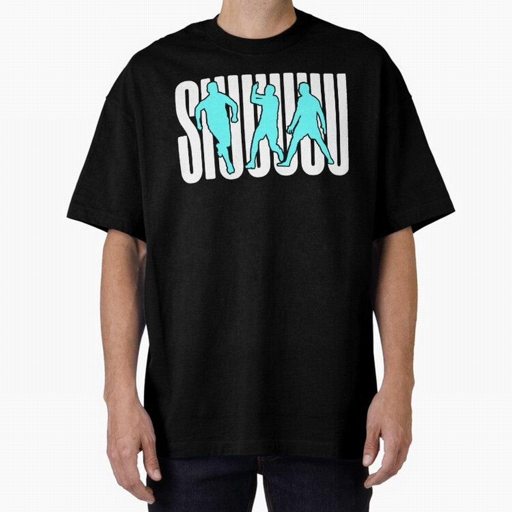 Siuuu Cristiano ronaldo suiii goal Oversized T-Shirt Carry National Pride through FIFA World Cup 2026 with Messi, Neymar and Mbappe, Brazil, Portugal and Argentina Energy, Game Day Rituals, Football Legends, Country Pride and the Road to the Final;