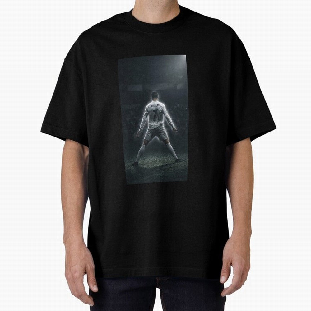 Cristiano Ronaldo Oversized T-Shirt Turn Every Weekend Toward FIFA World Cup 2026 USA Canada Mexico for Fans of Cristiano Ronaldo, Haaland and CR7 and England, Bringing Game Day Rituals, Football Legends, Country Pride and the Road to the Final;