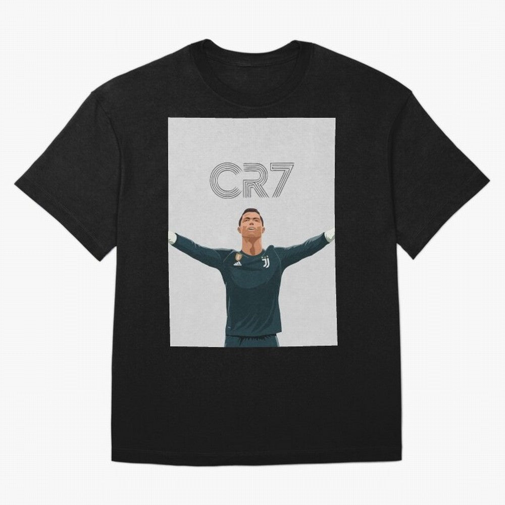 Cristiano Ronaldo CR7 Juventus T-shirt Design Oversized T-Shirt Follow the Final Road of FIFA World Cup 2026 USA Canada Mexico Spirit, Driven by Spain, Messi, Worldwide Fan Energy, Dramatic Goals, Stadium Lights and Championship Celebrations; Made