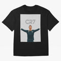 Cristiano Ronaldo CR7 Juventus T-shirt Design Oversized T-Shirt Follow the Final Road of FIFA World Cup 2026 USA Canada Mexico Spirit, Driven by Spain, Messi, Worldwide Fan Energy, Dramatic Goals, Stadium Lights and Championship Celebrations; Made