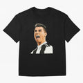 Cristiano Ronaldo Cristiano Ronaldo CR7 Oversized T-Shirt Celebrate Classic Football Spirit in Global Football Passion for FIFA World Cup 2026 Group Stage, Centered on Messi, Neymar and Mbappe, Argentina, Classic Soccer Heritage, Championship