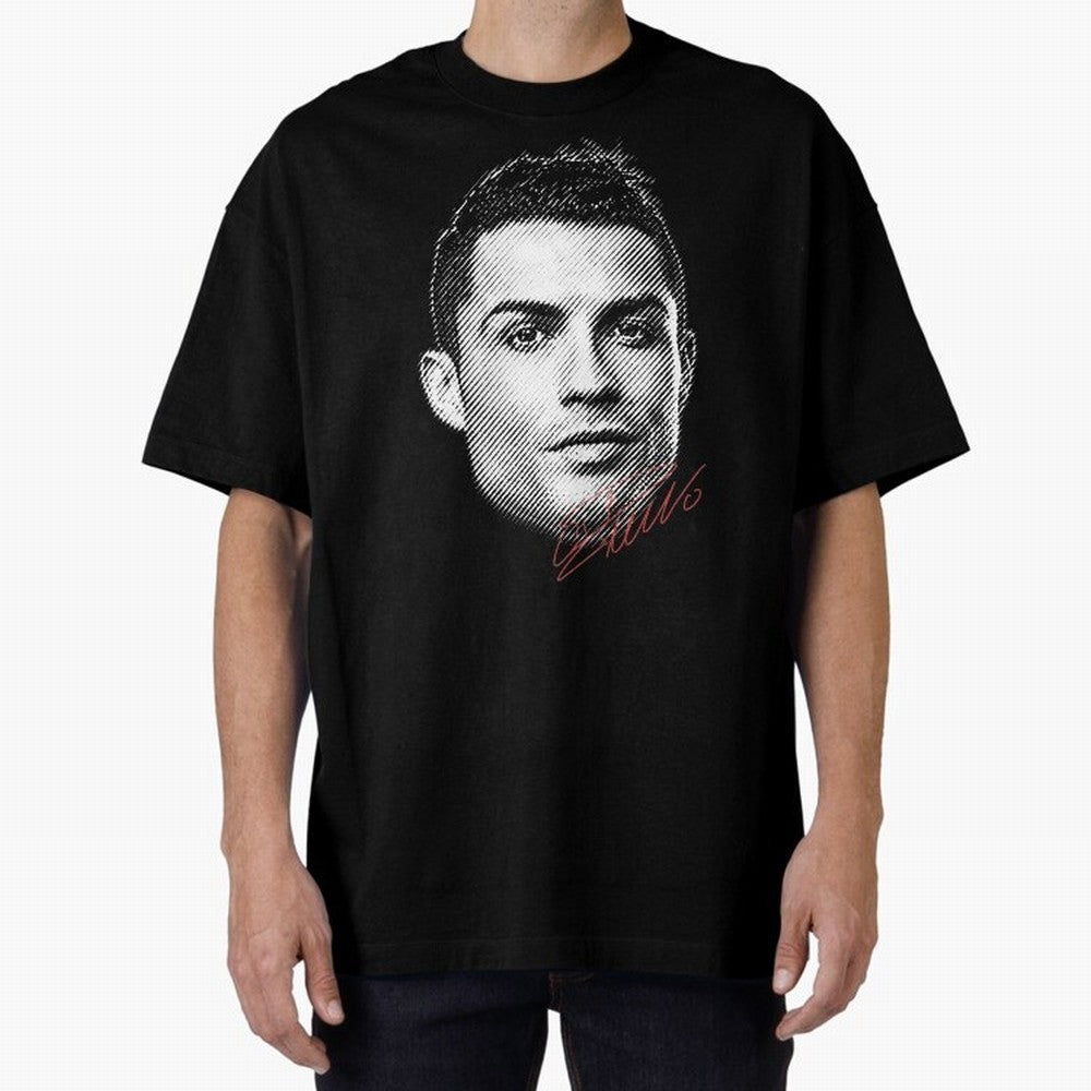 Cr7 Oversized T-Shirt Support Iconic Players in FIFA World Cup 2026 for Fans of Messi, Neymar and Mbappe and Argentina, France and Brazil, Bringing Classic Soccer Heritage, Championship Pressure, Fan Loyalty and International Pride; Perfect for
