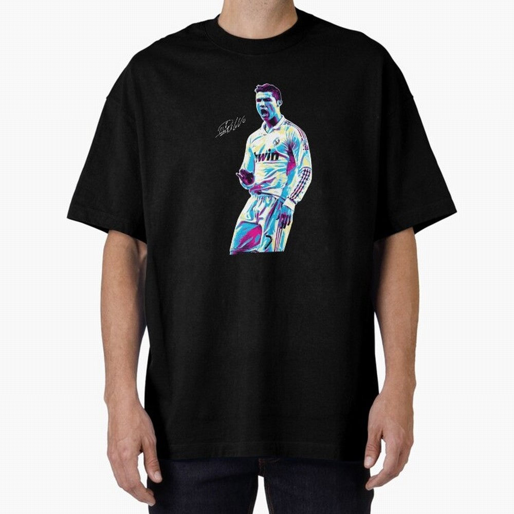 Cristiano Ronaldo Oversized T-Shirt Bring Global Tournament Vibes to FIFA World Cup 2026 USA Canada Mexico Driven by Neymar, Haaland and Cristiano Ronaldo, Brazil, Portugal and Argentina Energy, Champion Mindset, Group Stage Buzz, Knockout Tension