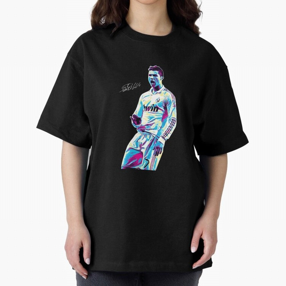 Cristiano Ronaldo Oversized T-Shirt Bring Global Tournament Vibes to FIFA World Cup 2026 USA Canada Mexico Driven by Neymar, Haaland and Cristiano Ronaldo, Brazil, Portugal and Argentina Energy, Champion Mindset, Group Stage Buzz, Knockout Tension