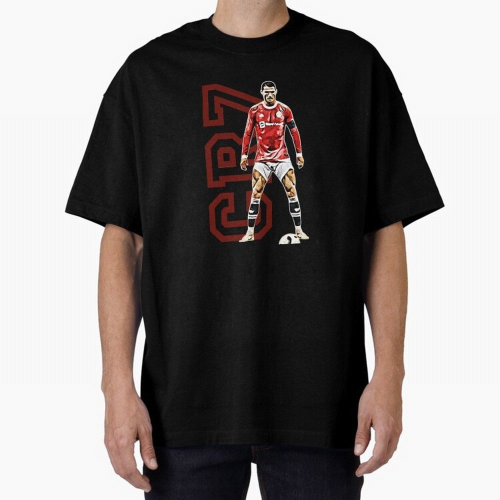 Cr7 Oversized T-Shirt Stand Proud for the FIFA World Cup 2026 Journey through Messi, CR7 and Mbappe Highlights, Brazil Pride, Game Day Rituals, Football Legends, Country Pride and the Road to the Final; Made for Die Hard Supporters, Soccer Lovers,